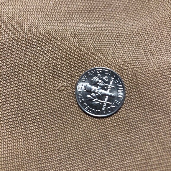 Ann Taylor small long sleeved top, tan - Picture 6 of 7